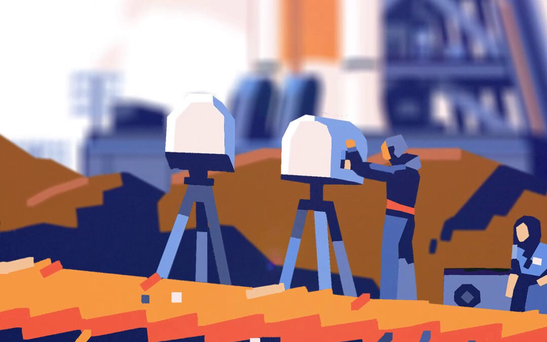 ESA Journey to Mars by Matteo Berton – Animated Illustrations